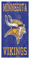 Minnesota Vikings 6" x 12" Heritage Logo Sign