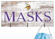 Minnesota Vikings 6" x 12" Mask Holder