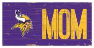 Minnesota Vikings 6" x 12" Mom Sign