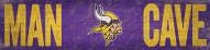 Minnesota Vikings 6" x 24" Man Cave Sign