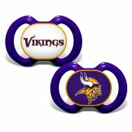 Minnesota Vikings Baby Pacifier 2-Pack
