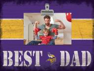 Minnesota Vikings Best Dad Clip Frame