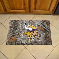 Minnesota Vikings Camo Scraper Door Mat
