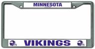 Minnesota Vikings Chrome License Plate Frame
