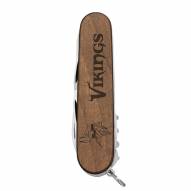 Minnesota Vikings Classic Wood Pocket Multi Tool