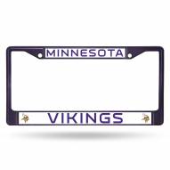 Minnesota Vikings Color Metal License Plate Frame