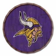 Minnesota Vikings Cracked Color 16" Barrel Top