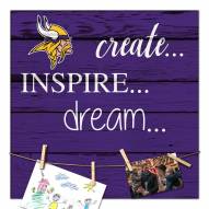 Minnesota Vikings Create, Inspire, Dream Sign