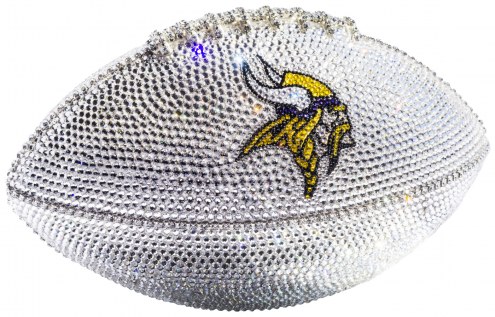 Minnesota Vikings Swarovski Crystal Football