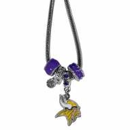 Minnesota Vikings Euro Bead Necklace