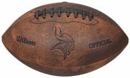 Minnesota Vikings Vintage Throwback Football