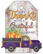 Minnesota Vikings Gift Tag and Truck 11" x 19" Sign