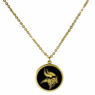 Minnesota Vikings Gold Tone Necklace