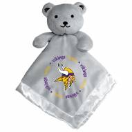 Minnesota Vikings Gray Infant Bear Security Blanket