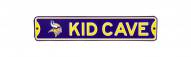 Minnesota Vikings Kid Cave Street Sign