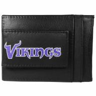 Minnesota Vikings Logo Leather Cash and Cardholder