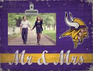 Minnesota Vikings Mr. & Mrs. Clip Frame