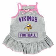 Minnesota Vikings NFL Gray Dog Dress