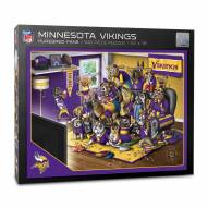 Minnesota Vikings Purebred Fans "A Real Nailbiter" 500 Piece Puzzle