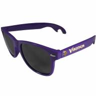 Minnesota Vikings Purple Beachfarer Bottle Opener Sunglasses
