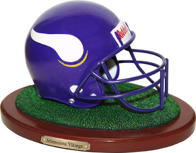 Minnesota Vikings Collectible Football Helmet Figurine