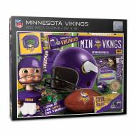 Minnesota Vikings Retro Series 500 Piece Puzzle