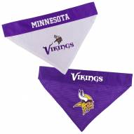 Minnesota Vikings Reversible Dog Bandana