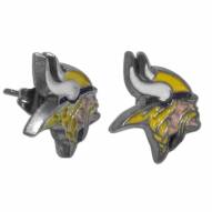 Minnesota Vikings Stud Earrings