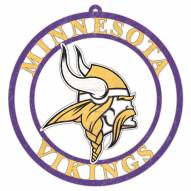 Minnesota Vikings Team Logo Cutout Door Hanger