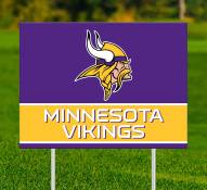 Minnesota Vikings Team Name Yard Sign