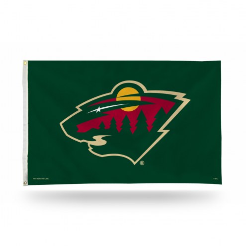 Minnesota Wild 3' x 5' Banner Flag