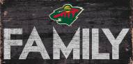 Minnesota Wild 6" x 12" Family Sign