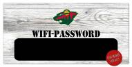 Minnesota Wild 6" x 12" Wifi Password Sign
