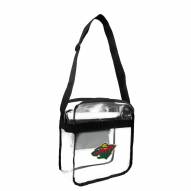 Minnesota Wild Clear Crossbody Carry-All Bag