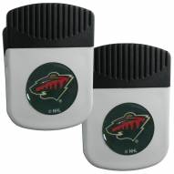 Minnesota Wild Clip Magnet with Bottle Opener - 2 Pack