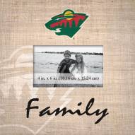 Minnesota Wild Family Picture Frame
