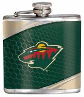 Minnesota Wild Hi-Def Stainless Steel Flask