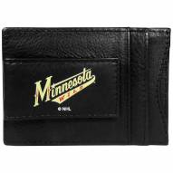 Minnesota Wild Logo Leather Cash and Cardholder