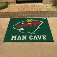 Minnesota Wild Man Cave All-Star Rug