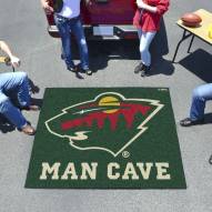 Minnesota Wild Man Cave Tailgate Mat