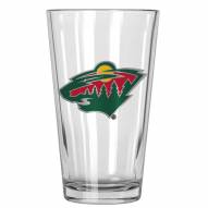 Minnesota Wild NHL Pint Glass - Set of 2