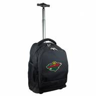 Minnesota Wild Premium Wheeled Backpack