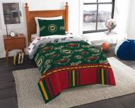 Minnesota Wild Rotary Twin Bed in a Bag Set