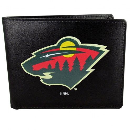 Minnesota Wild Large Logo Bi-fold Wallet