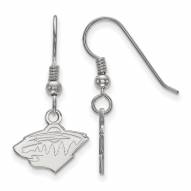 Minnesota Wild Sterling Silver Extra Small Dangle Earrings