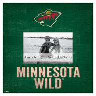 Minnesota Wild Team Name 10" x 10" Picture Frame