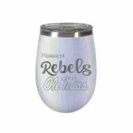 Mississippi Rebels 10 oz. Opal Blush Wine Tumbler
