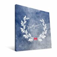 Mississippi Rebels 12" x 12" Favorite Thing Canvas Print
