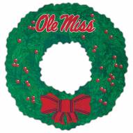 Mississippi Rebels 16" Team Wreath Sign