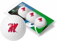 Mississippi Rebels 3 Golf Ball Sleeve